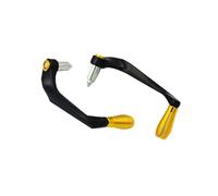 Paramanos Moto Guardamanos para Manillar De 7/8 Pulgadas, Protector Universal Embrague De Freno Motocicleta, 1 Par Guardamanos Motocicleta, Protector Mano(Yellow)