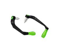 Paramanos Moto Guardamanos para Manillar De 7/8 Pulgadas, Protector Universal Embrague De Freno Motocicleta, 1 Par Guardamanos Motocicleta, Protector Mano(Green)