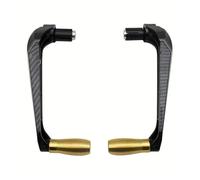 Paramanos Moto Guardamanos para Manillar De 7/8 Pulgadas, Protector Universal Embrague Freno Motocicleta, 1 Par Guardamanos Motocicleta, Protector Mano(Yellow)