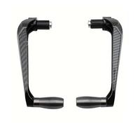 Paramanos Moto Guardamanos para Manillar De 7/8 Pulgadas, Protector Universal Embrague Freno Motocicleta, 1 Par Guardamanos Motocicleta, Protector Mano(Black)