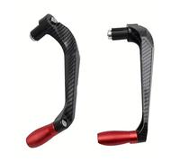 Paramanos Moto Guardamanos para Manillar De 7/8 Pulgadas, Protector Universal Embrague Freno Motocicleta, 1 Par Guardamanos Motocicleta, Protector Mano(Red)