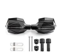Paramanos Moto Guardamanos para Suzuki para Burgman 400 para GS1000 para GS500E para GS550M para Katana Protectores De Mano Universales Motocicleta(Negro)