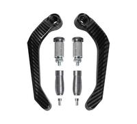 Paramanos Moto Guardamanos Protector Universal para Manillar Motocicleta 7/8 ", Protección Palanca Embrague Freno, Protector Manos, Accesorios Protectores(Titanium)