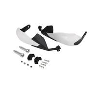 Paramanos Moto Guardamanos Protectores de Mano universales para Motocicleta, Juego de Montaje de protección para Manillar, guardamanos(White)
