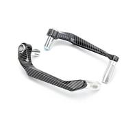 Paramanos Moto Guardamanos Universal 1 par de Protectores de Palanca de Embrague de Freno de Manillar de aleación de Aluminio para Motocicleta(Silver)