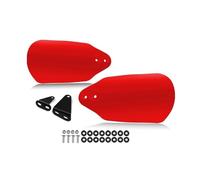 paramanos Moto para Accesorios de Motocicleta, guardamanos, Protector Manillar, Cubierta Protectora Mano(Rojo)