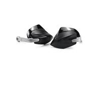 Paramanos Moto para Ducati para Desert X para Multistrada V4 RS para ADV Protección Carenado Manillar Cubierta Protectora Guardamanos Guardamanos(Silver - Black)