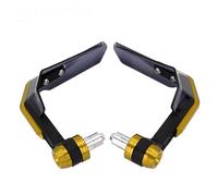 Paramanos Moto para Kawasaki para Z1000 para Versys 650 1000 para ER6N para ER6F para NINJA300 para Z900RS Protector Mano Aleación para Motocicleta 22 Mm Universal Protectores Mano(Golden)