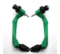 Paramanos Moto para Kawasaki para Z650 Z250 para Versys 650 para ER6N para ER6F para NINJA300 para Z900RS Protector De Mano Universal para Motocicleta 17-22 Mm Protectores Mano(Green)