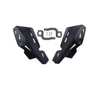 Paramanos Moto Protector de Manos Universal de 22 mm para Motocross, Todoterreno, Quad, etc Guardamanos(Negro)