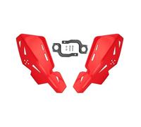 Paramanos Moto Protector de Manos Universal de 22 mm para Motocross, Todoterreno, Quad, etc Guardamanos(Red)