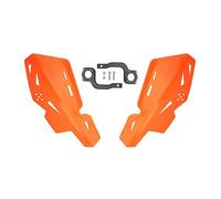 Paramanos Moto Protector de Manos Universal de 22 mm para Motocross, Todoterreno, Quad, etc Guardamanos(Orange)