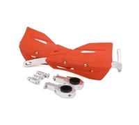 Paramanos Moto, Protector Mano Moto,Paramanos para KTM, Cubre Manetas Moto Universal para Manillar Moto 22 mm / 28 mm Pit Bike Dirt Bike MX Racing ATV Quad Enduro Motocross Supermoto-Naranja