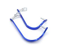 Paramanos Moto Protectores De Manos para Manillar De Motocicleta, 22 Mm, para Motocross Guardamanos(Blue)