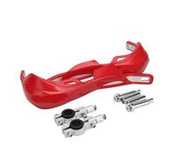 Paramanos Moto Protectores de Manos para Motocicleta de 22 mm y 28 mm, Protectores de Manillar para Moto de Cross Guardamanos(Red 22 28mm F)