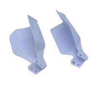 Paramanos Motocicleta Protección Motocicleta Protector Mano ABS Guardamanos Protección contra Viento Accesorios(White)