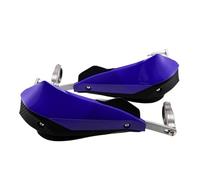 Paramanos Motocicleta Protección Universal 22mm 25mm 28mm Manillar Motocicleta Protectores Barra Guardamanos(Blue)