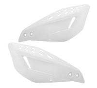 Paramanos Motocicleta Protección Universal Equipo Protección Protector Manos Motocicleta Escudo Prueba Viento(White)