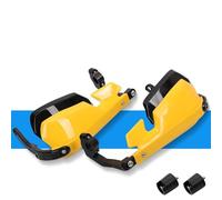 Paramanos Motocicleta, Protectores Manillar, Deflectores Viento, Empuñaduras, Freno Embrague para X-MAX 125 Tech 250 300 400 2013-2022 Protector Parabrisas(Amarillo)