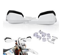 Paramanos Motocross,Protector Manillar Protector Mano-Blanco