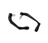 Paramanos para Motocross para Manillar De 7/8 Pulgadas, Protector Universal Embrague De Freno Motocicleta, 1 Par Guardamanos Motocicleta, Protector Mano(Black)