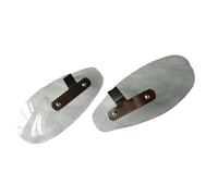 Paramanos para Motocross para VTX1300 para CB1300 para CB1300ST Moto Parabrisas Guardamanos Manillar Protector De Mano Protector Deflector De Viento(Clear)