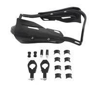 Paramanos para Motocross Protector de Mano Universal 22 28mm Protector de Manillar de Motocicleta protección(Black)