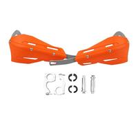 Paramanos para Motocross Protector de Manos Universal para Motocicleta de Motocross, Protector de Mano de 22 y 28mm, protección para Manillar(Orange)