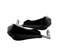 Paramanos para Motocross Universal 1 par 22mm 25mm 28mm Manillar de Motocicleta Manillar Protectores de Barra Dirt Bike guardamanos(Black)