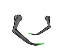 Paramanos para Ninja 400 500 para ZX-4R/RR para ZX-6R para Z900 Z1000 ZH2 La Manija Freno Protege El Protector Palancas Embrague Mano CNC Protector Manillar(Green)