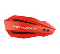 Polisport Paramanos BULLIT – 1 punto de fijación, plástico, kit montaje, rojo, compatible BETA RR