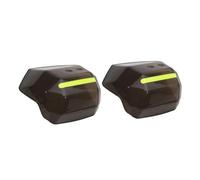 Paramanos Protecciones Protector Manos Universal para Motocicleta Scooter Motocicleta ATV con Banda Reflectante Nocturna Protección Resistente La Lluvia Protector Mano(1)