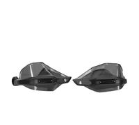 Paramanos Resistentes Al para Montana XR1 125EVO para Macbor 125 EVO Guardamanos Motos Deflectores(Black Grey Big)