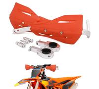 Paramanos universales de Aluminio de 22 mm y 28 mm para Motocross Dirt Bike KTM EXC EXCF SX SXF SXS MXC MX XC XCW XCF XCFW EGS Enduro (Naranja)