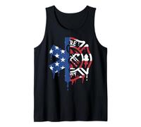 Paramédico de emergencias médicas, paramédico, Bandera Estadounidense, EE. UU. Camiseta sin Mangas