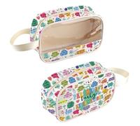 Paramedic's Daily Affirmations - Bolsa de cosméticos transparente EMT, regalo de agradecimiento paramédico, regalo para médicos de emergencia, Bolsa de paramédico