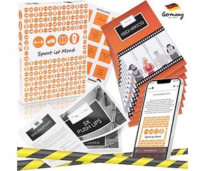 Parameter B - El Deporte es Asesinato - Juego de Cena de Crimen para el hogar para 4 Personas