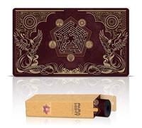 Paramint Flamewake Phoenix(Bordes cosidos) - Alfombra de Juego MTG - Compatible con tapete de Juego Magic The Gathering - Juega a MTG, YuGiOh, TCG - Diseños Originales y Accesorios