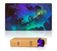 Paramint I Am No Man 4 (Bordes cosidos) - Alfombra de Juego El Señor de los Anillos - Compatible con tapete de Juego Magic The Gathering - Juega a MTG, YuGiOh, TCG