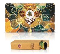 Paramint Lightning Bolt (Bordes cosidos) - Alfombra de Juego MTG de Anato Finnstark - Compatible con tapete de Juego Magic The Gathering - Juega a MTG, YuGiOh, TCG - Diseños Originales