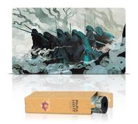 Paramint The Nine (Bordes cosidos) - Alfombra de Juego El Señor de los Anillos - Compatible con tapete de Juego Magic The Gathering - Juega a MTG, YuGiOh, TCG