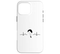 Paramotoring motorizado de la Mujer del ECG del Latido del corazón de PPG del Parapente Carcasa para iPhone 16 Pro MAX