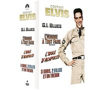 Paramount Coffret Elvis : G.I. Blues + L'homme à tout faire + L'idole d'Acapulco + 3 gars, 2 filles et un trésor [Francia] [DVD]