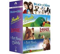 Paramount Collection Animaux : Palace pour chiens + Paulie le perroquet qui parlait trop + Lassie + Le petit monde de Charlotte [Francia] [DVD]