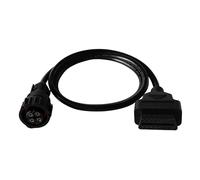 PARANNIC Adaptador de diagnóstico OBD2 de 4 pines para Scania para cable de diagnóstico de motor marino, funciona para unidad de control S6 o S8 en motores tipo E2011, funciona para interfaz Scania