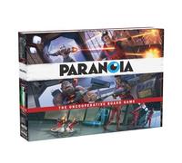 Paranoia: El juego de mesa poco cooperativo - Traición estratégica y supervivencia en complejo alfa, ideal para la noche de juegos con adultos, a partir de 14 años, 2-6 jugadores, 120 minutos de