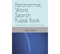 Paranormal Word Search Puzzle Book: Includes Solutions | 6 X 9 inches, 110 pages