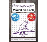 Paranormal Word Search Puzzle Book: Word Searches with Easy to Read Print, About The Abnormal, Halloween, Ghosts and More. | 6x9 Inches, 110 Pages | ... … Gift for Vacations, Holidays and Free Times