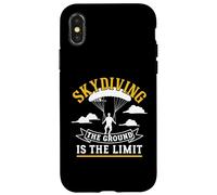 Parapente Diseño de Parapente de Paracaidismo es el Límite Carcasa para iPhone X/XS