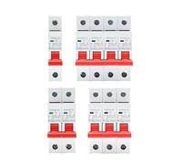 Pararrayos contra sobretensiones AC T2 230V 400V disyuntor de Corriente 10kA 20kA 2P 1 Uds(4P,10kA)